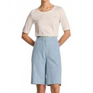 NEW WEILL fadili bermuda short in denim